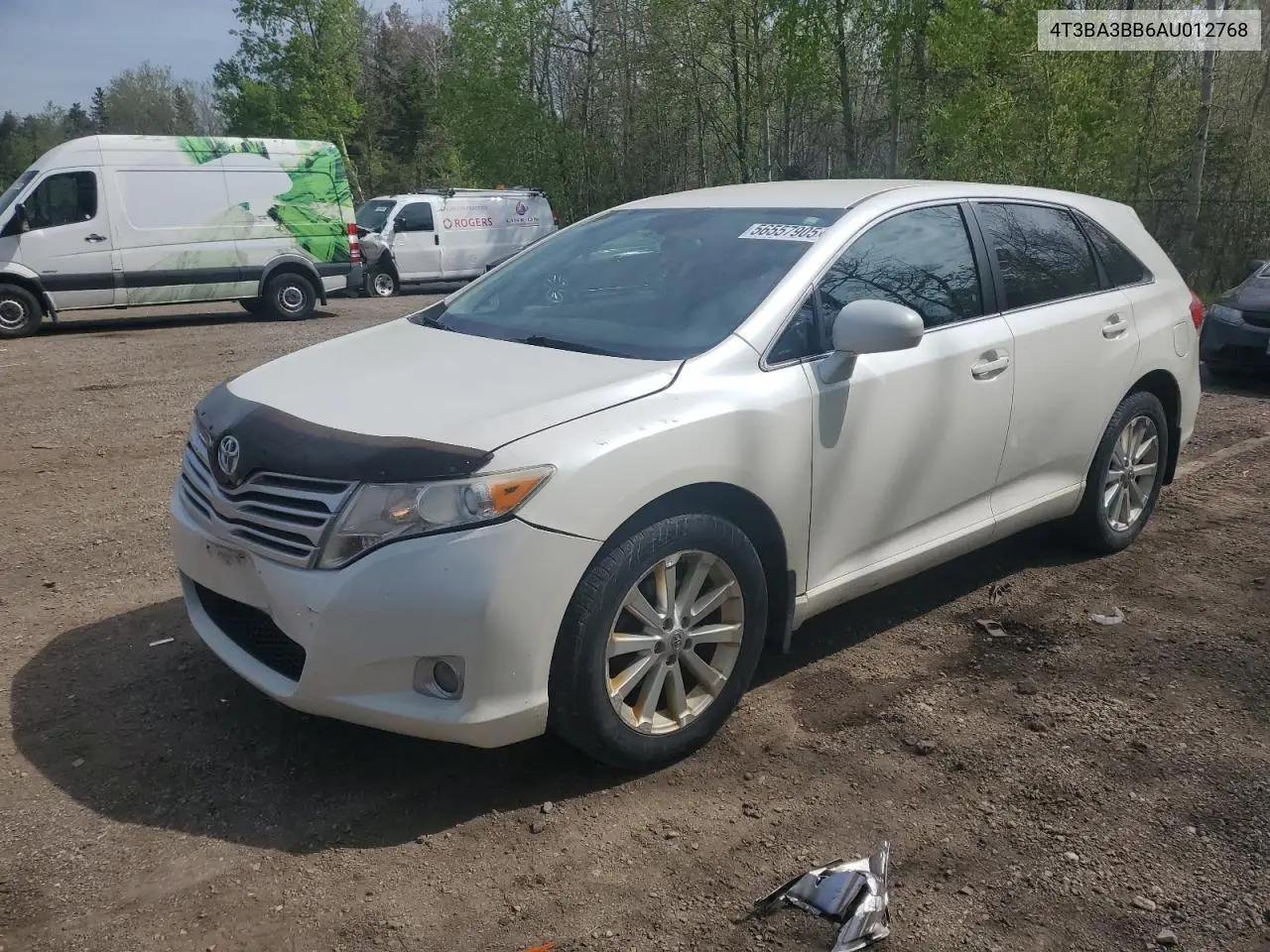 2010 Toyota Venza VIN: 4T3BA3BB6AU012768 Lot: 56557905