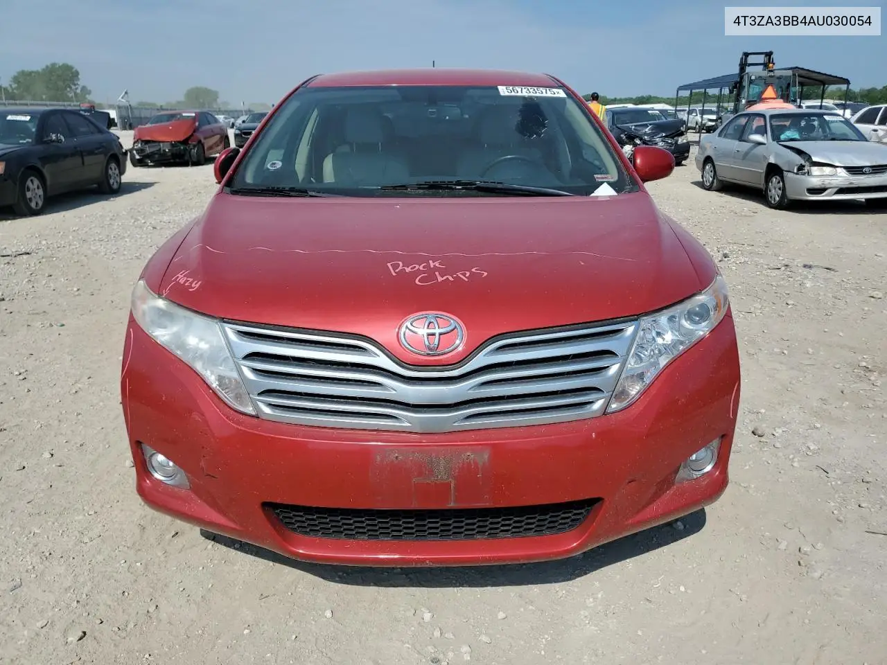 2010 Toyota Venza VIN: 4T3ZA3BB4AU030054 Lot: 56733575