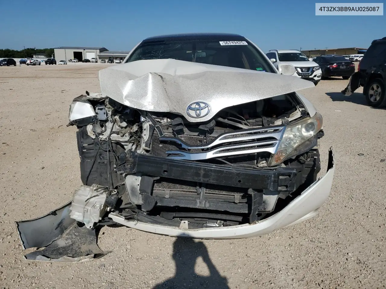 2010 Toyota Venza VIN: 4T3ZK3BB9AU025087 Lot: 56749425