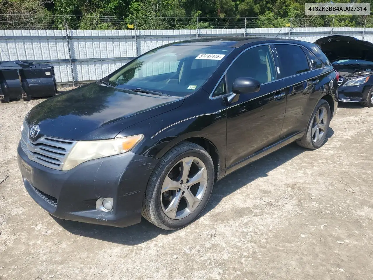 2010 Toyota Venza VIN: 4T3ZK3BB4AU027314 Lot: 57449445