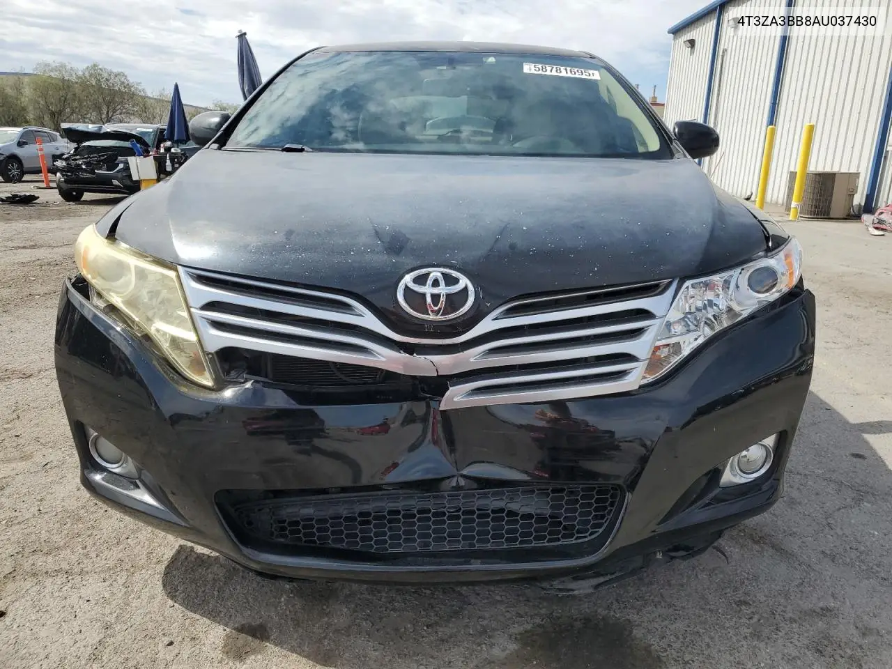 2010 Toyota Venza VIN: 4T3ZA3BB8AU037430 Lot: 58781695