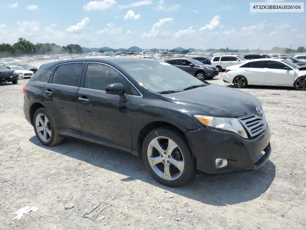 2010 Toyota Venza VIN: 4T3ZK3BB3AU026106 Lot: 61906385