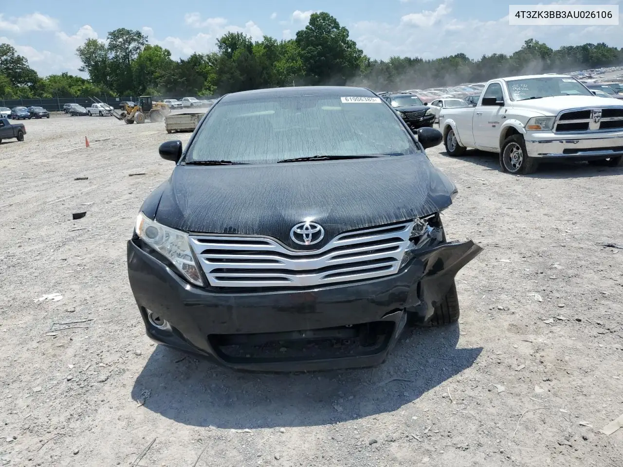 2010 Toyota Venza VIN: 4T3ZK3BB3AU026106 Lot: 61906385