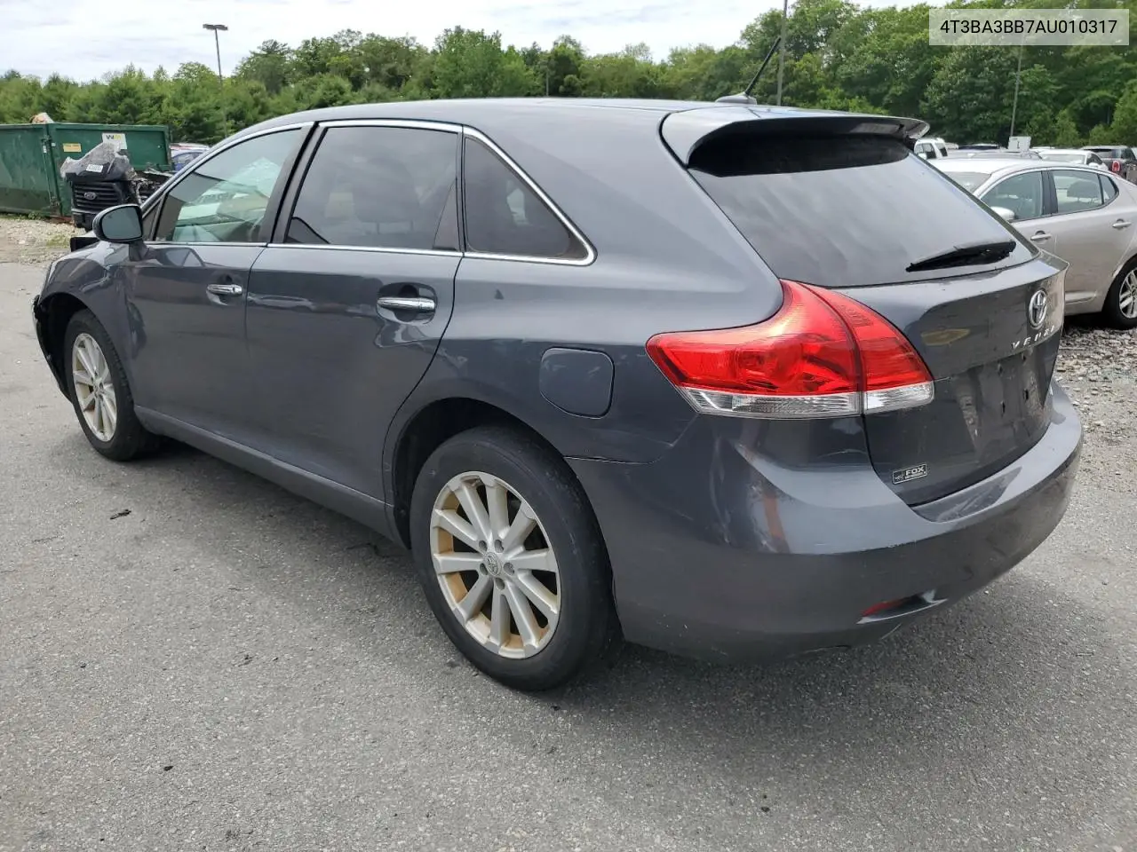 2010 Toyota Venza VIN: 4T3BA3BB7AU010317 Lot: 62401995