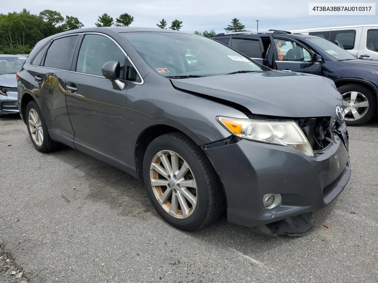 2010 Toyota Venza VIN: 4T3BA3BB7AU010317 Lot: 62401995