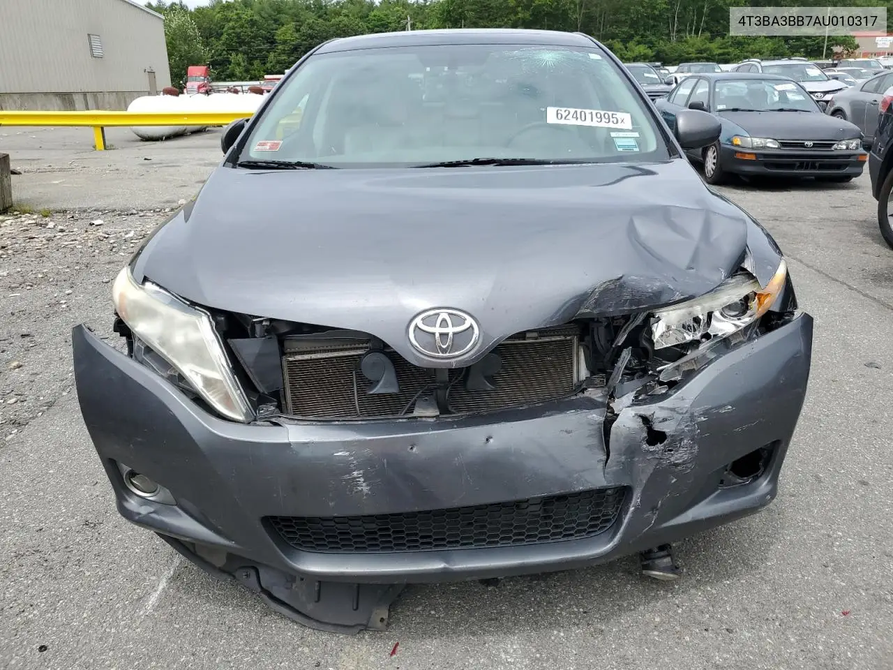 2010 Toyota Venza VIN: 4T3BA3BB7AU010317 Lot: 62401995
