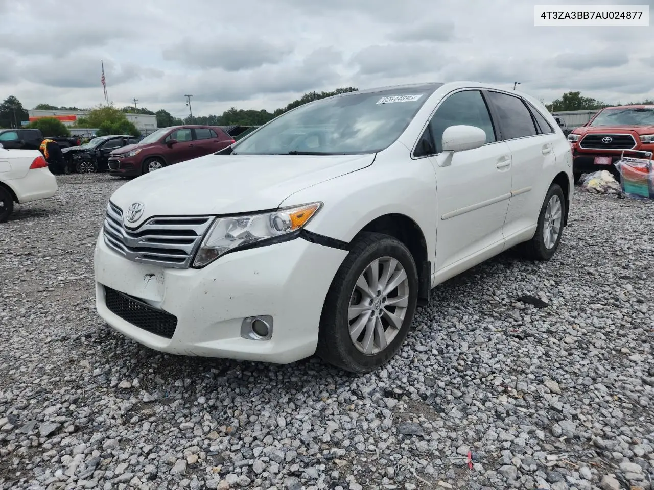 2010 Toyota Venza VIN: 4T3ZA3BB7AU024877 Lot: 62644895