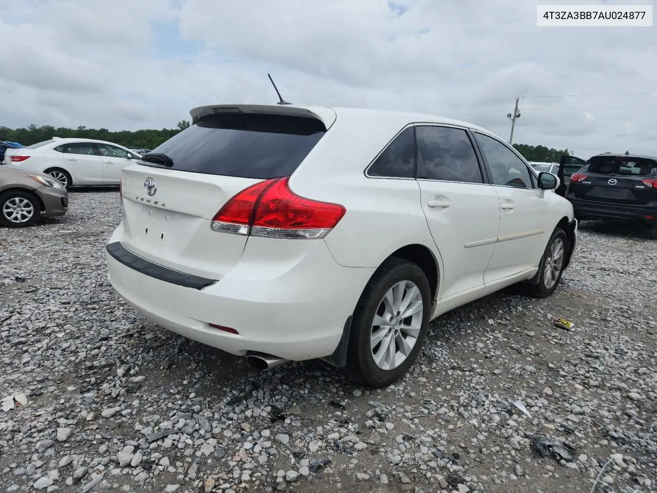 2010 Toyota Venza VIN: 4T3ZA3BB7AU024877 Lot: 62644895