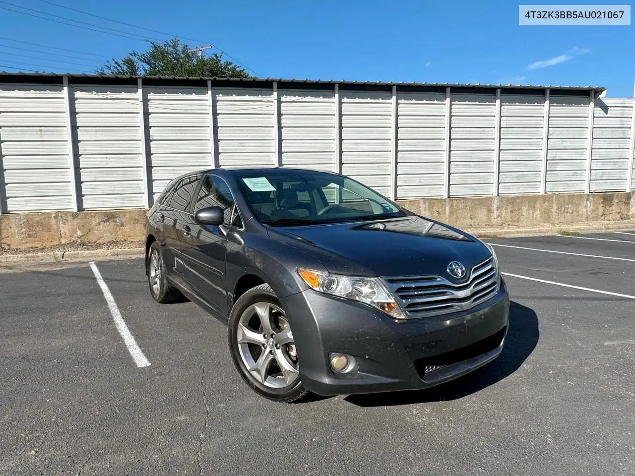 2010 Toyota Venza VIN: 4T3ZK3BB5AU021067 Lot: 62967925