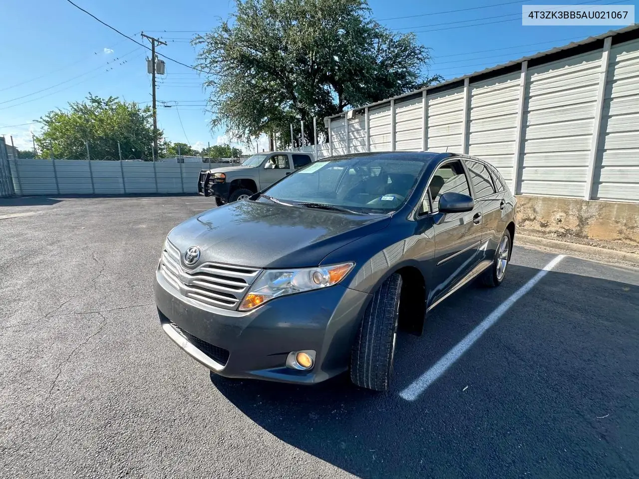 2010 Toyota Venza VIN: 4T3ZK3BB5AU021067 Lot: 62967925