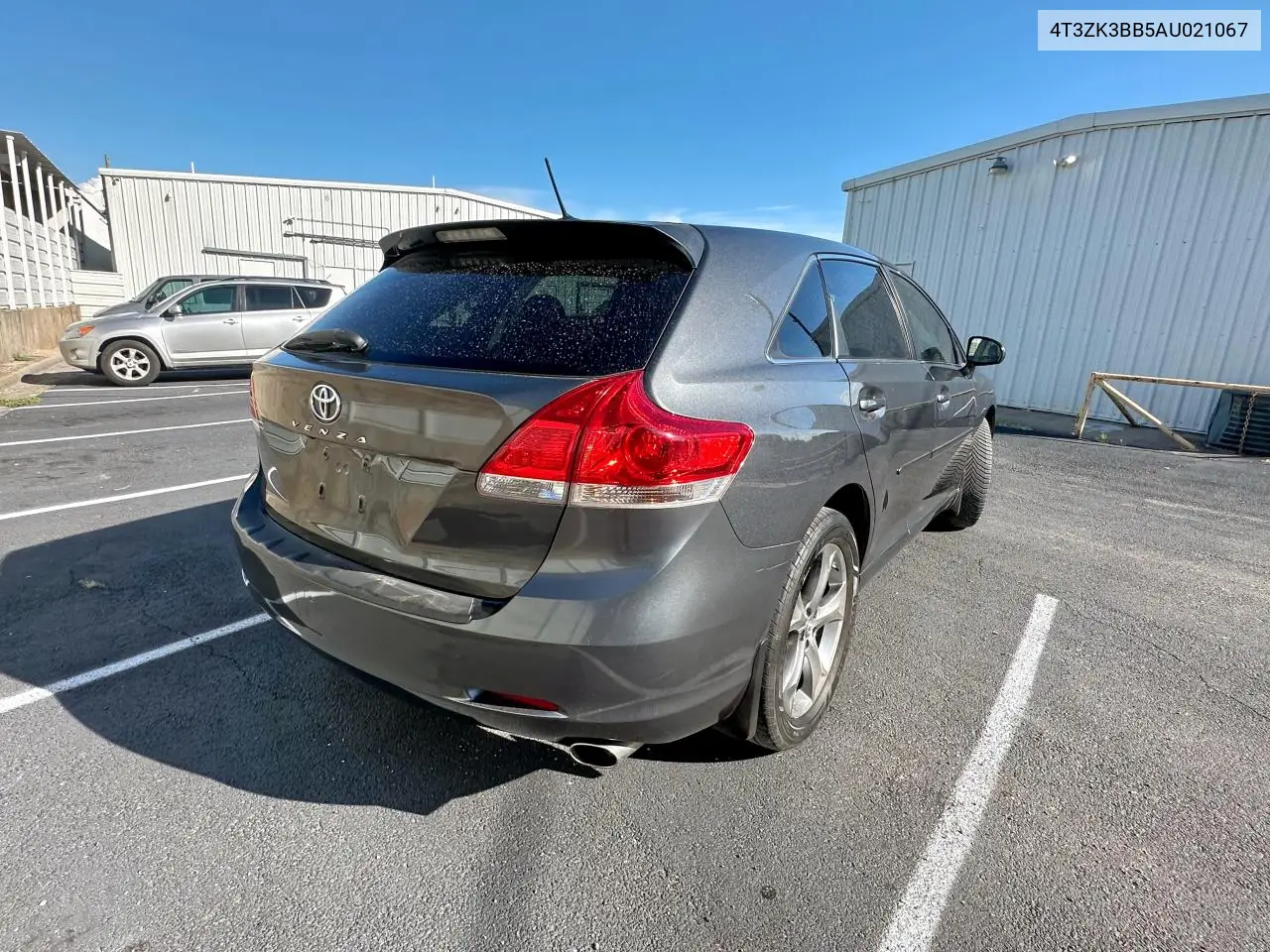 2010 Toyota Venza VIN: 4T3ZK3BB5AU021067 Lot: 62967925