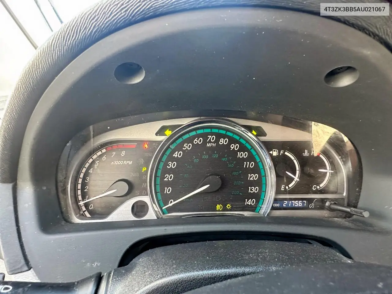 2010 Toyota Venza VIN: 4T3ZK3BB5AU021067 Lot: 62967925