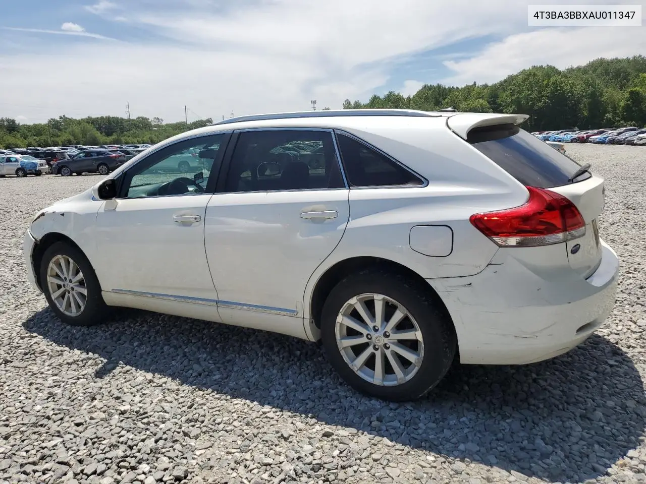 2010 Toyota Venza VIN: 4T3BA3BBXAU011347 Lot: 63145255