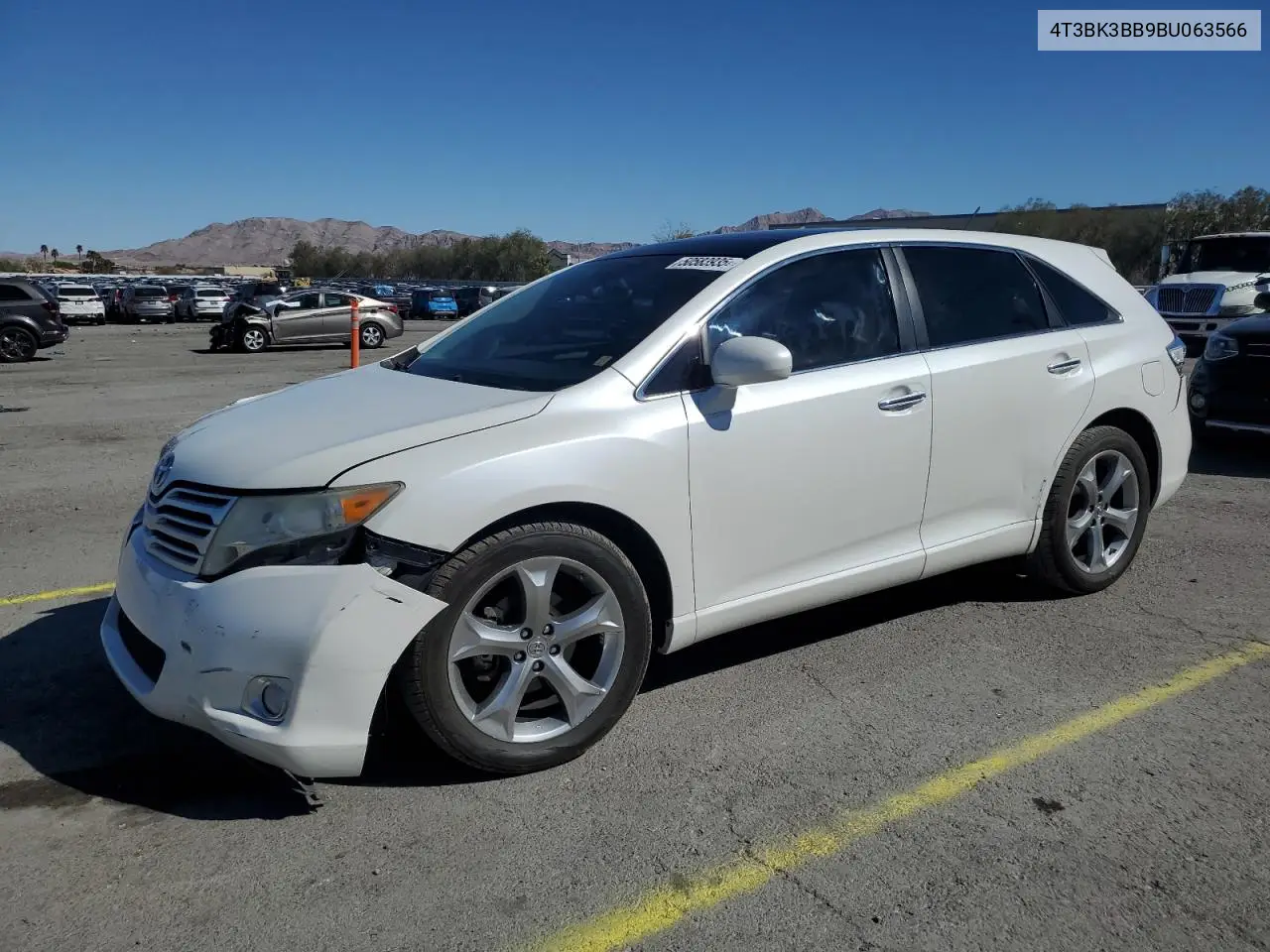 2011 Toyota Venza VIN: 4T3BK3BB9BU063566 Lot: 50583935