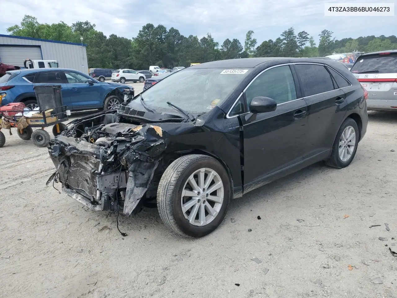 2011 Toyota Venza VIN: 4T3ZA3BB6BU046273 Lot: 55135725