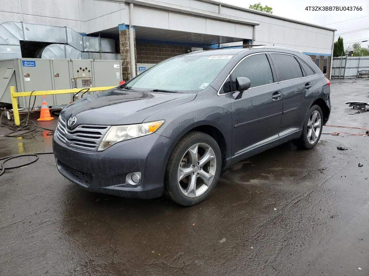 2011 Toyota Venza VIN: 4T3ZK3BB7BU043766 Lot: 55749115