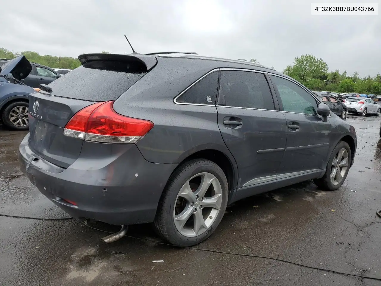 2011 Toyota Venza VIN: 4T3ZK3BB7BU043766 Lot: 55749115