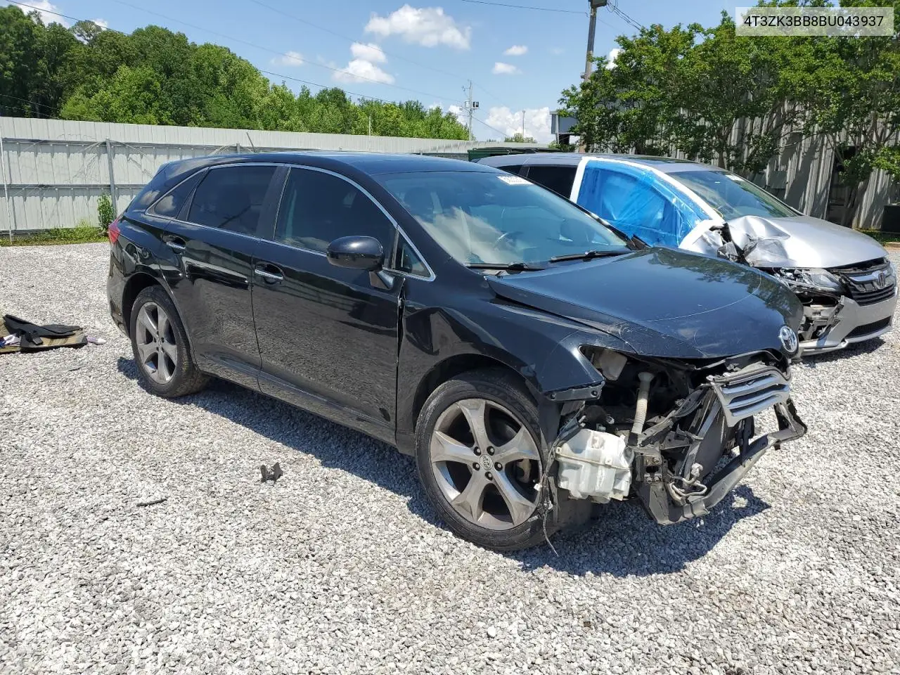 2011 Toyota Venza VIN: 4T3ZK3BB8BU043937 Lot: 56055215