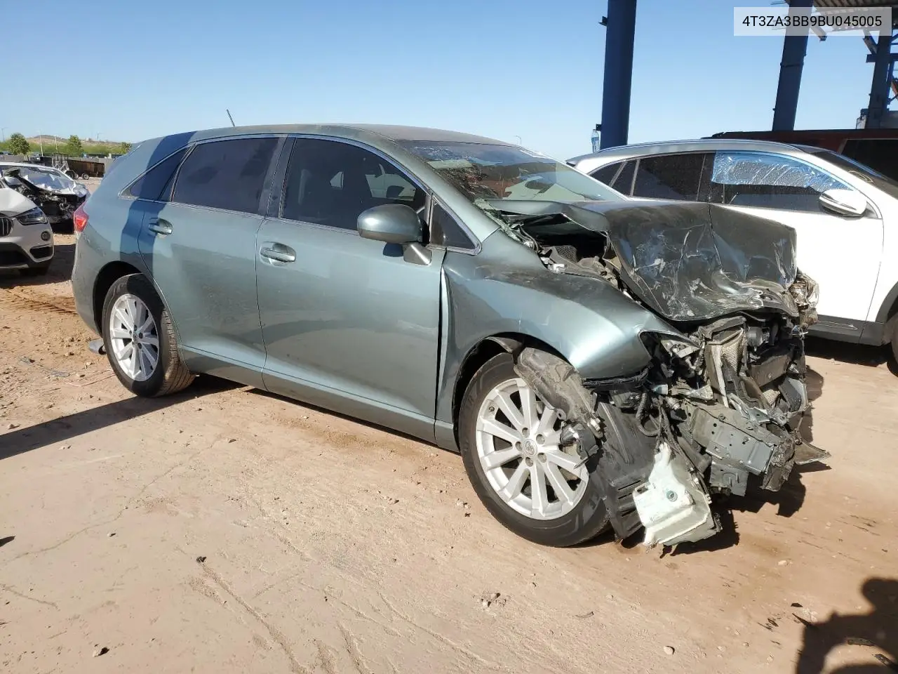 2011 Toyota Venza VIN: 4T3ZA3BB9BU045005 Lot: 56605305