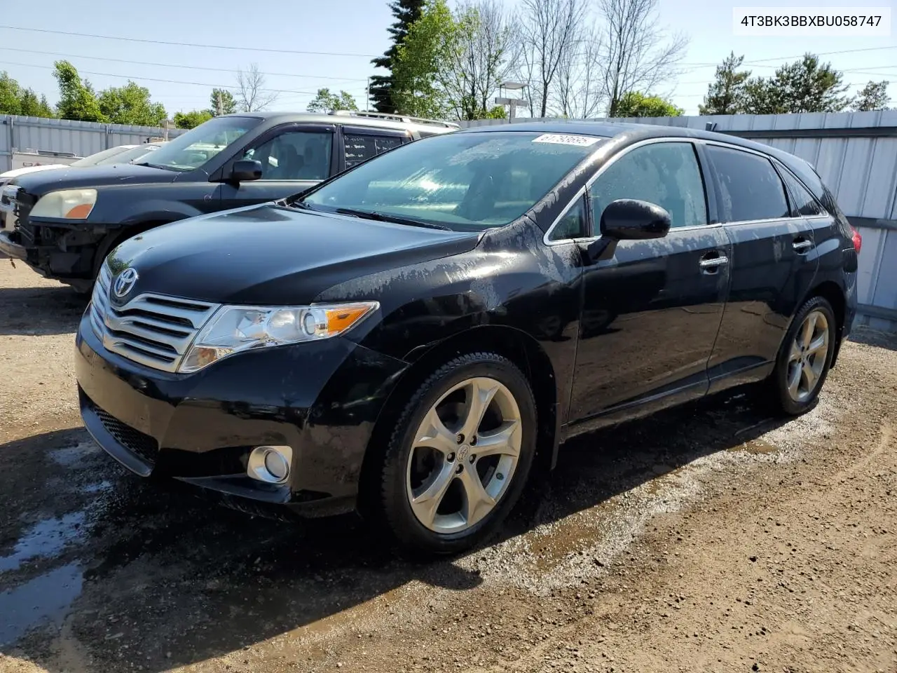 2011 Toyota Venza VIN: 4T3BK3BBXBU058747 Lot: 61793695