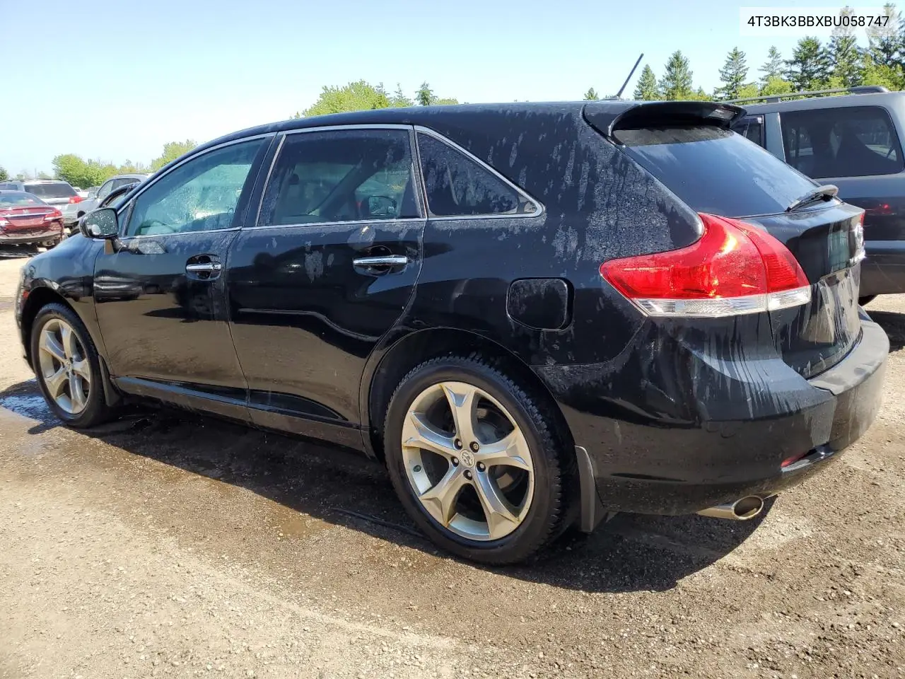 2011 Toyota Venza VIN: 4T3BK3BBXBU058747 Lot: 61793695