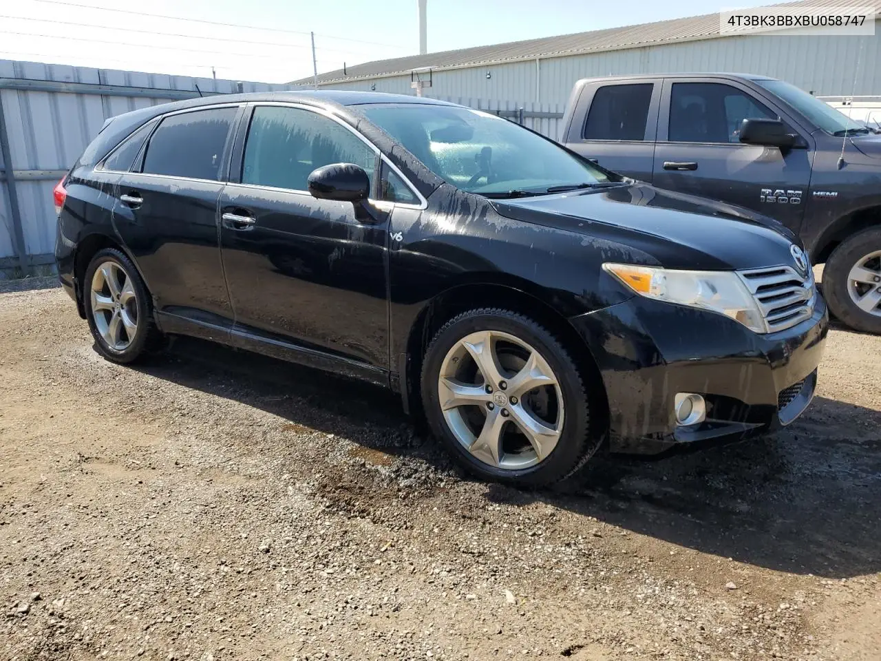 2011 Toyota Venza VIN: 4T3BK3BBXBU058747 Lot: 61793695
