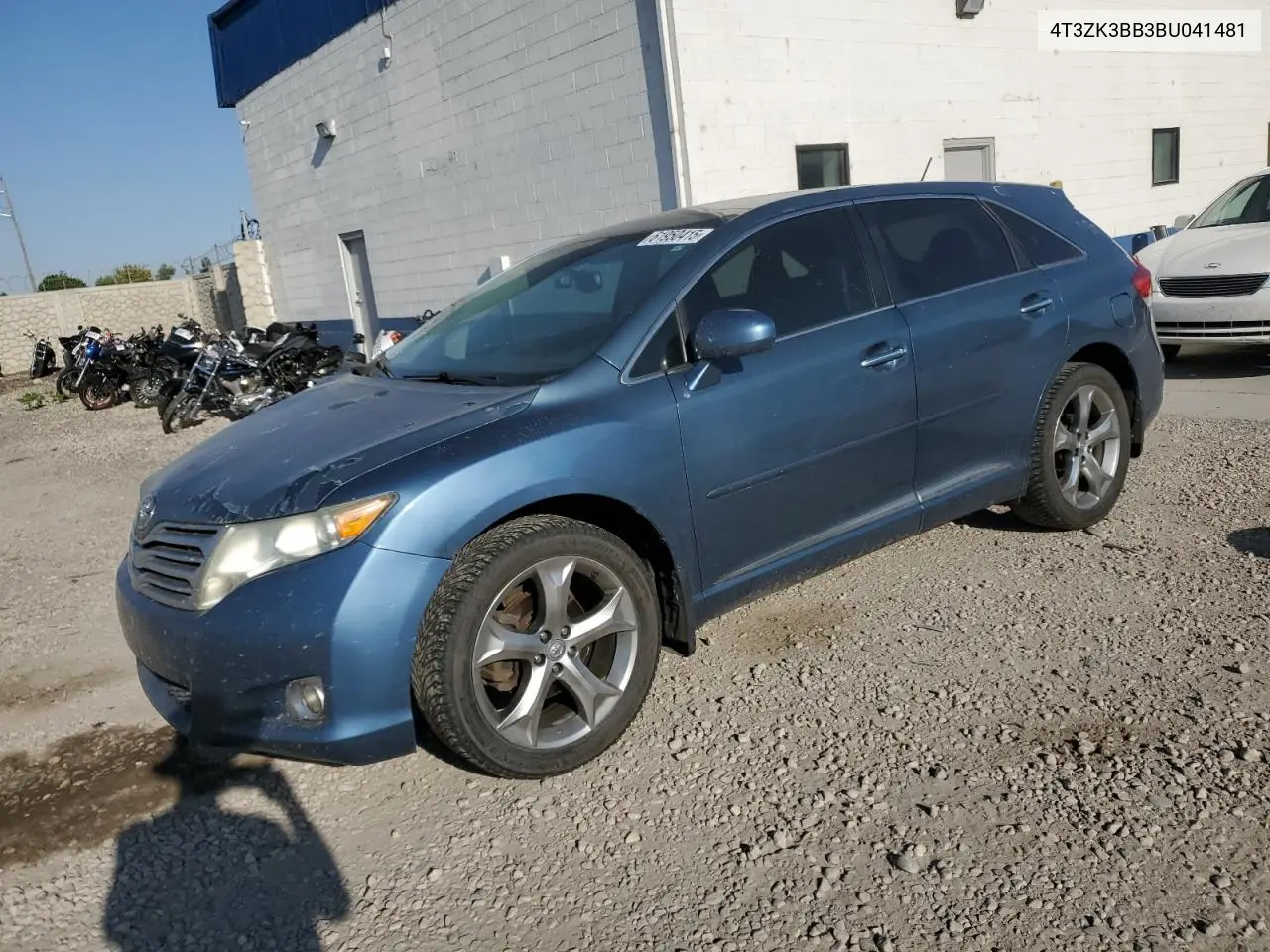 2011 Toyota Venza VIN: 4T3ZK3BB3BU041481 Lot: 61950415