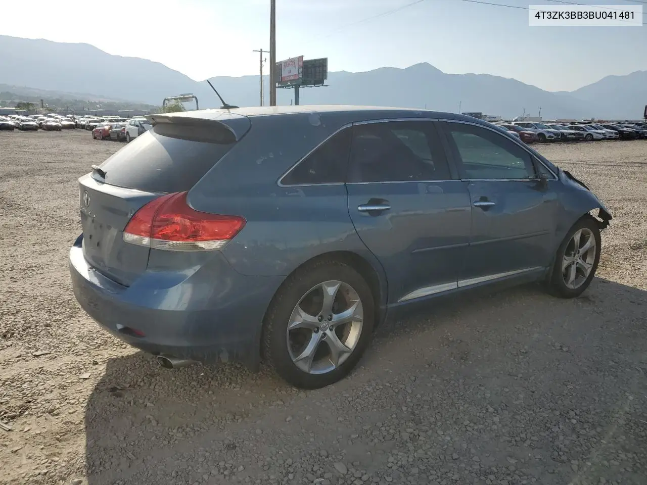2011 Toyota Venza VIN: 4T3ZK3BB3BU041481 Lot: 61950415