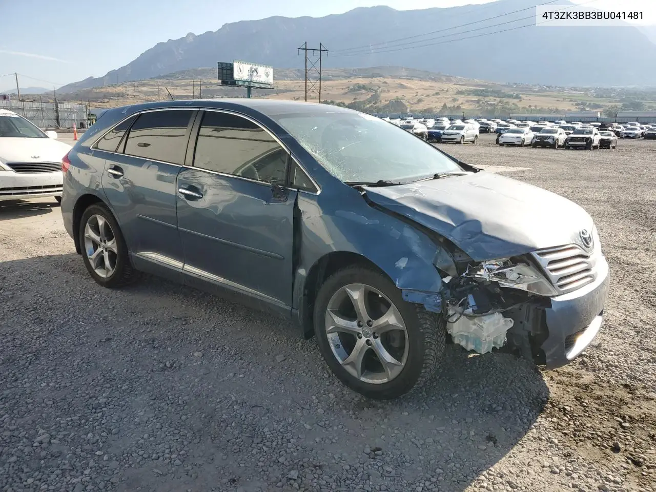 2011 Toyota Venza VIN: 4T3ZK3BB3BU041481 Lot: 61950415