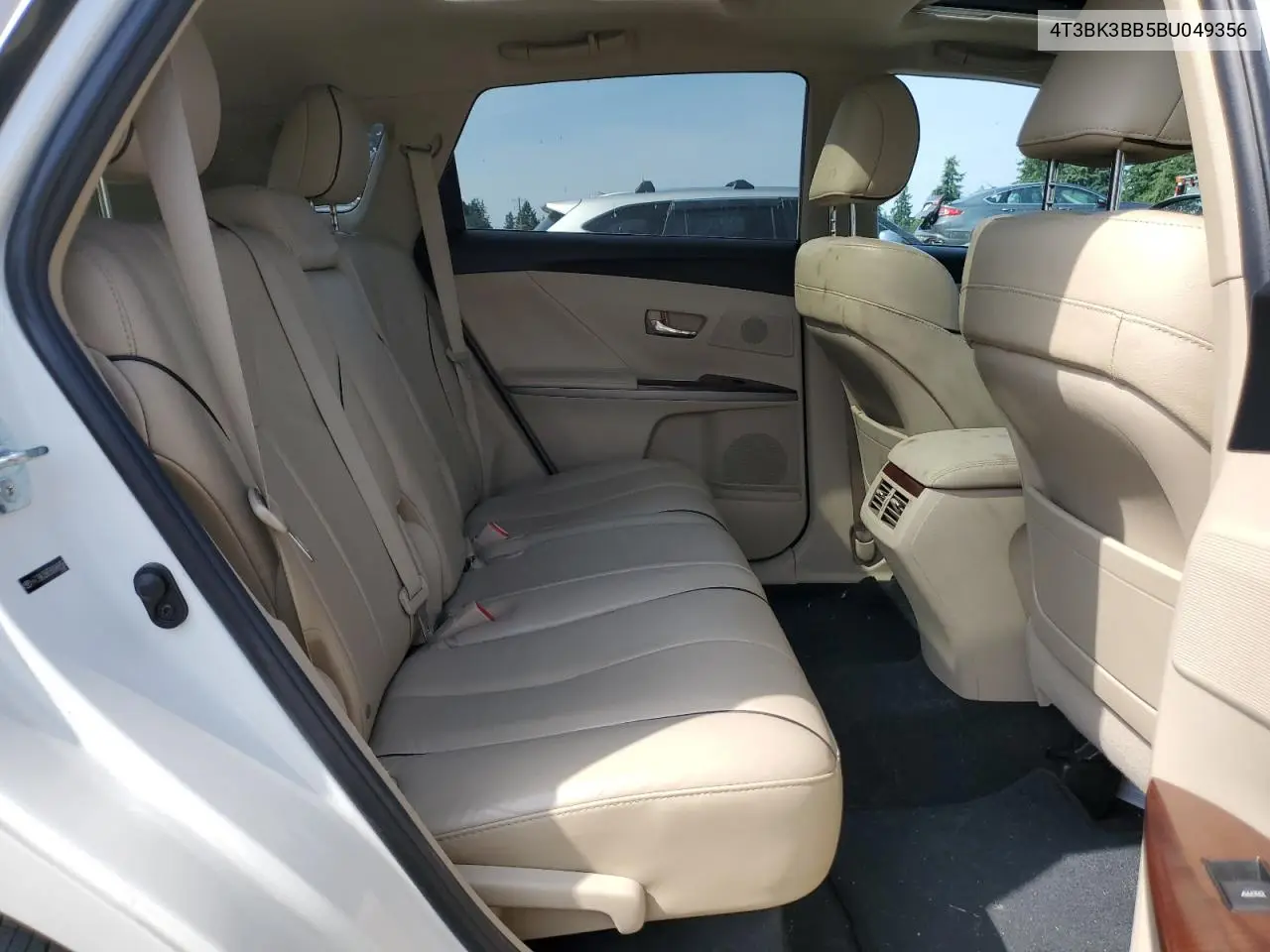 2011 Toyota Venza VIN: 4T3BK3BB5BU049356 Lot: 62031235