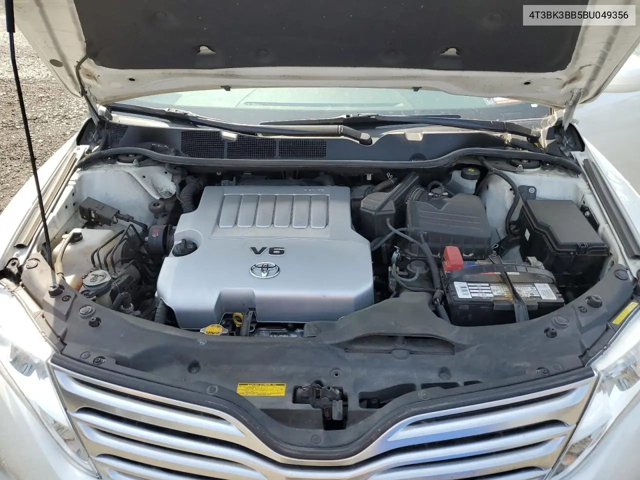 2011 Toyota Venza VIN: 4T3BK3BB5BU049356 Lot: 62031235