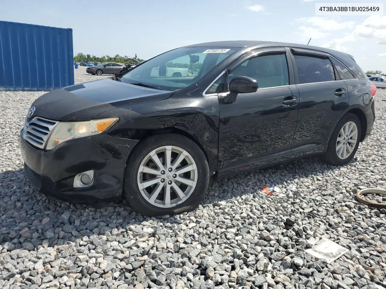 2011 Toyota Venza VIN: 4T3BA3BB1BU025459 Lot: 62300755