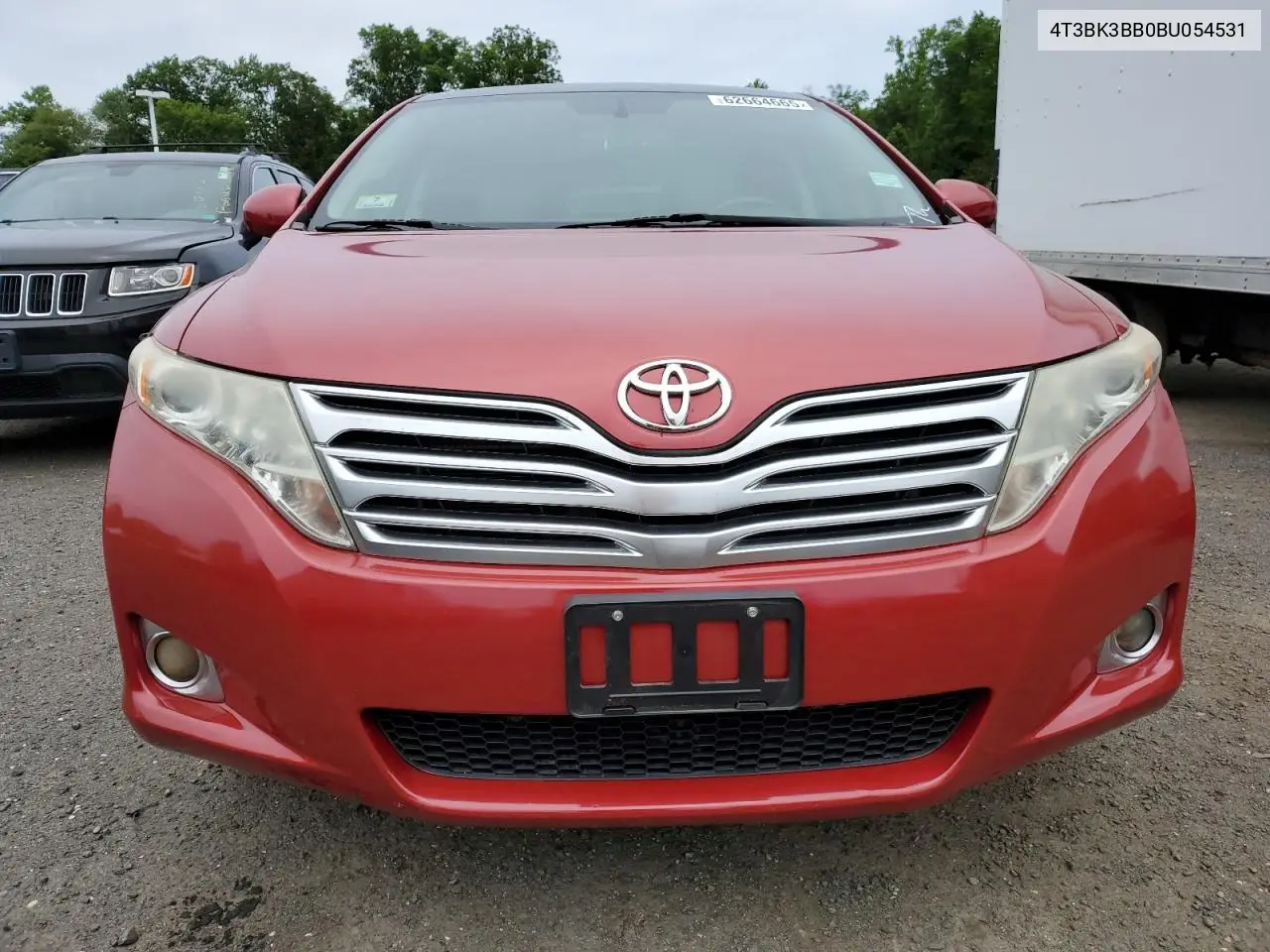 2011 Toyota Venza VIN: 4T3BK3BB0BU054531 Lot: 62664665