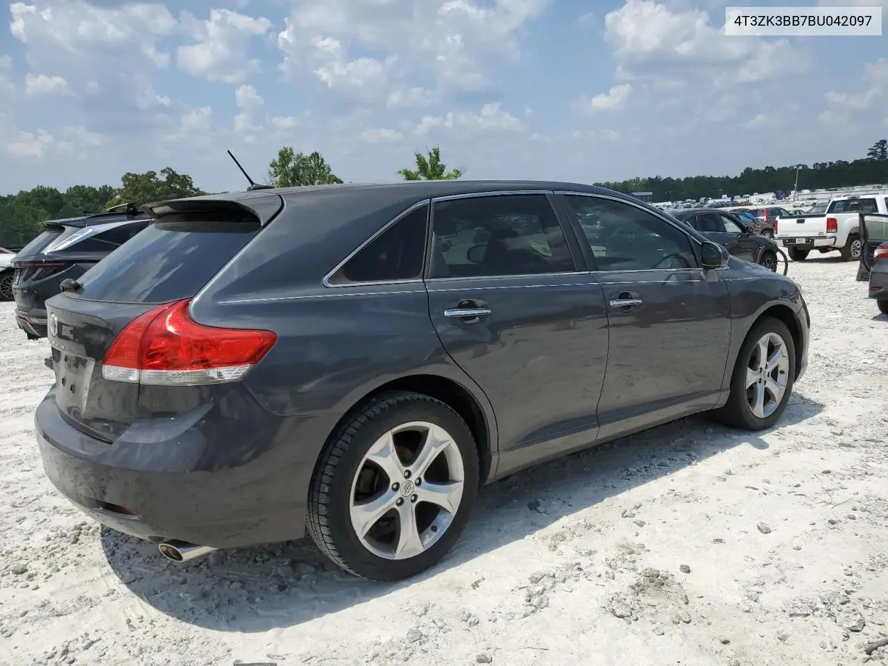 2011 Toyota Venza VIN: 4T3ZK3BB7BU042097 Lot: 62737445