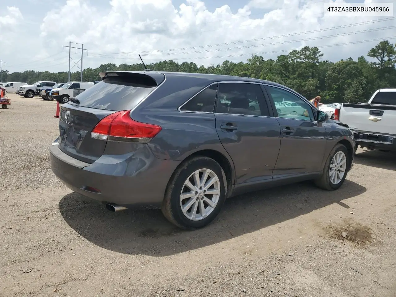 2011 Toyota Venza VIN: 4T3ZA3BBXBU045966 Lot: 62902195