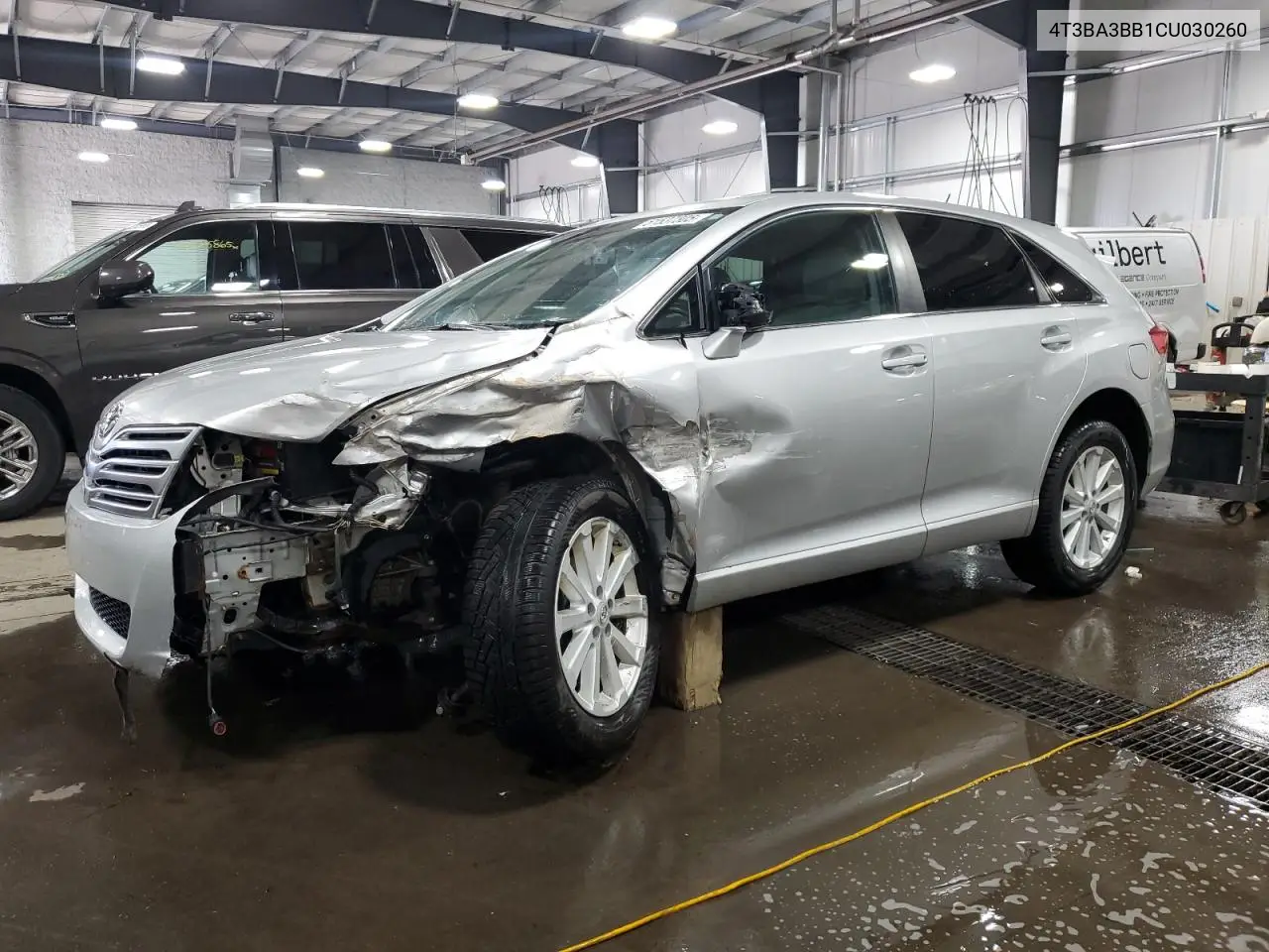 2012 Toyota Venza Le VIN: 4T3BA3BB1CU030260 Lot: 51537305