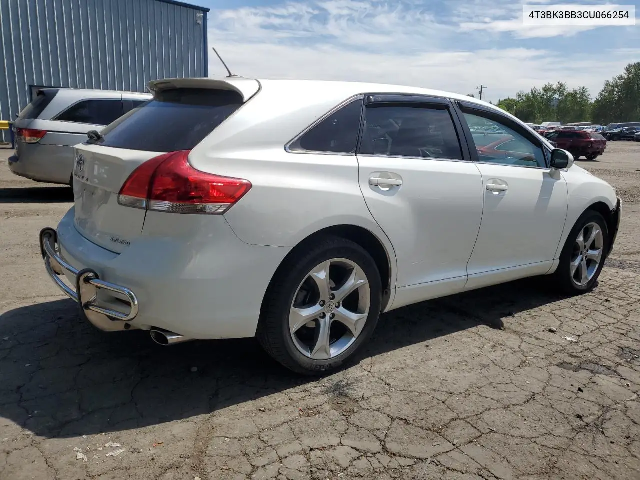 2012 Toyota Venza Le VIN: 4T3BK3BB3CU066254 Lot: 55702435