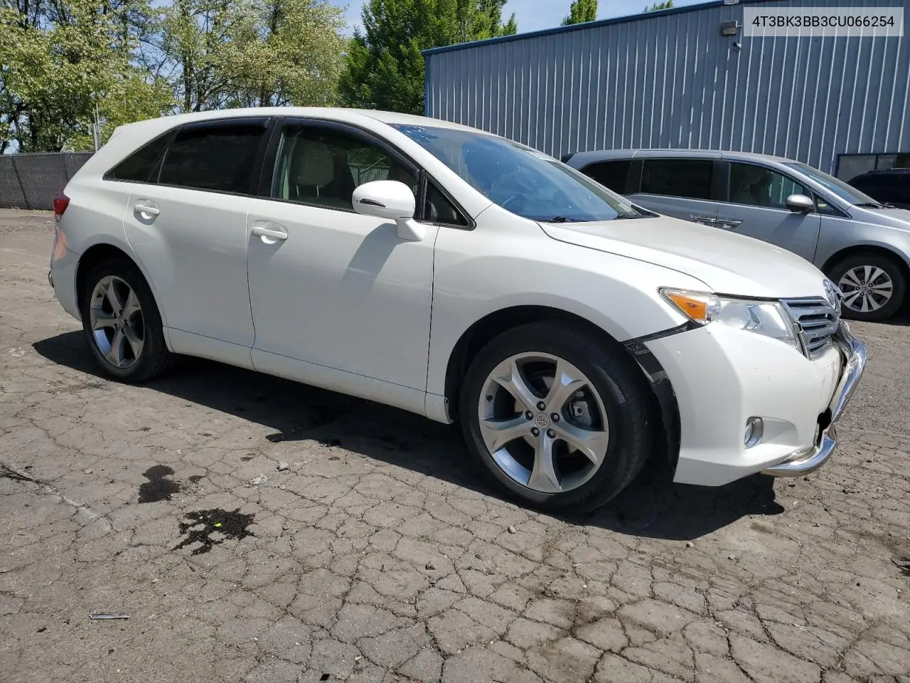 2012 Toyota Venza Le VIN: 4T3BK3BB3CU066254 Lot: 55702435