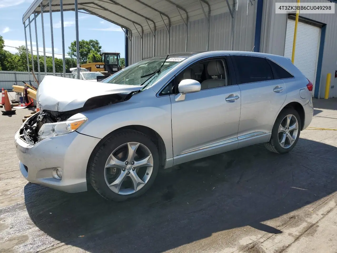 2012 Toyota Venza Le VIN: 4T3ZK3BB6CU049298 Lot: 55749045