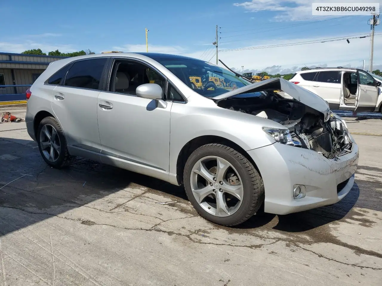 2012 Toyota Venza Le VIN: 4T3ZK3BB6CU049298 Lot: 55749045