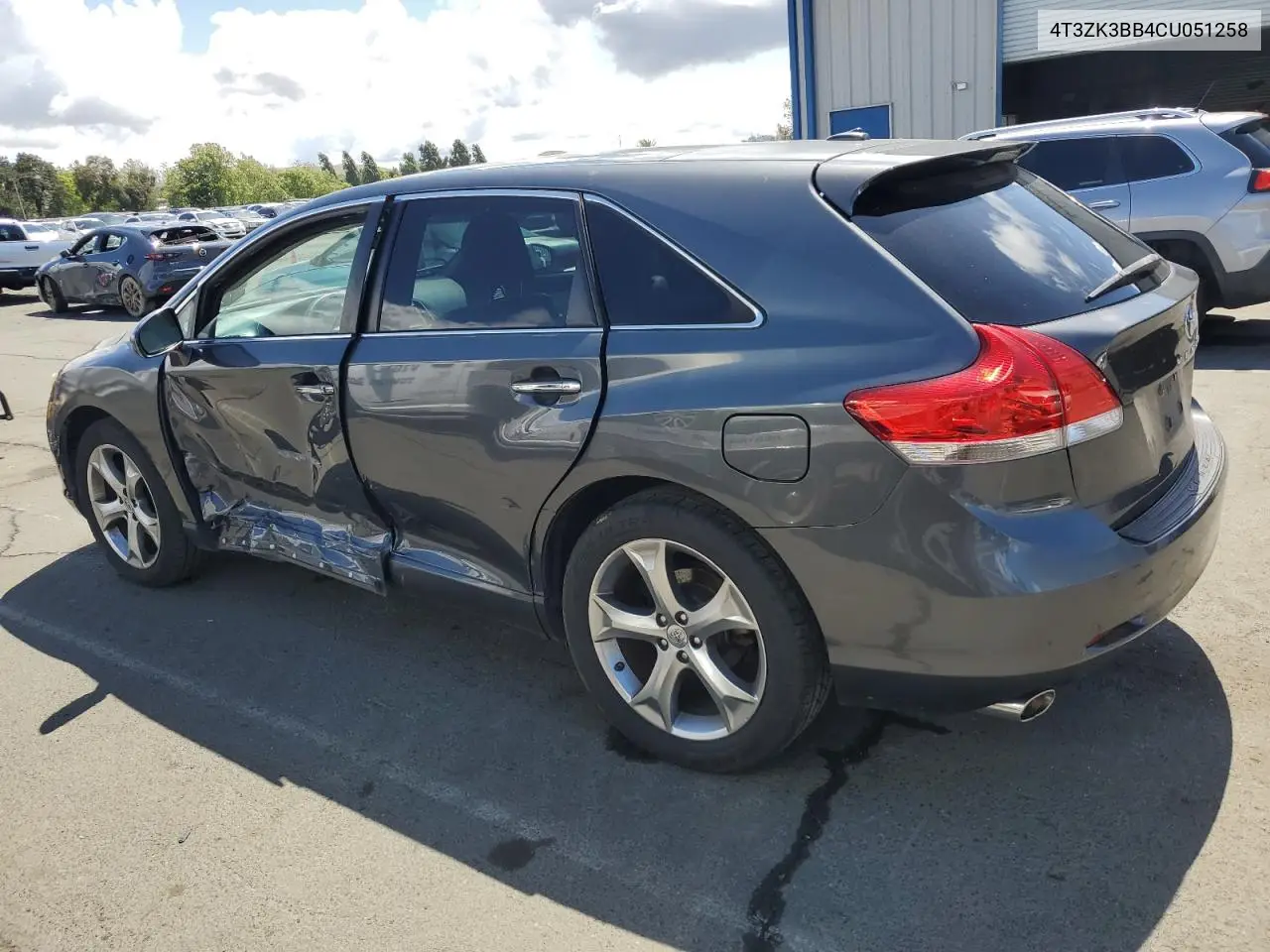 2012 Toyota Venza Le VIN: 4T3ZK3BB4CU051258 Lot: 56675905