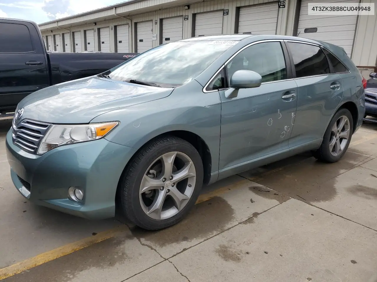 2012 Toyota Venza Le VIN: 4T3ZK3BB8CU049948 Lot: 56830145
