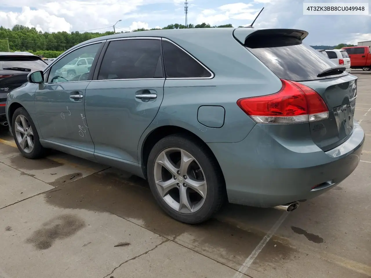 2012 Toyota Venza Le VIN: 4T3ZK3BB8CU049948 Lot: 56830145