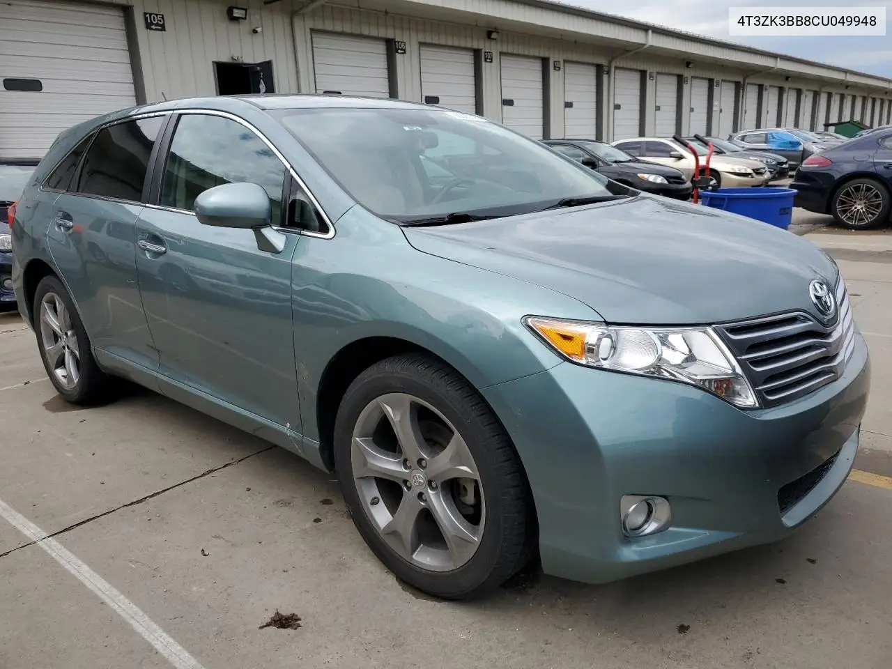 2012 Toyota Venza Le VIN: 4T3ZK3BB8CU049948 Lot: 56830145