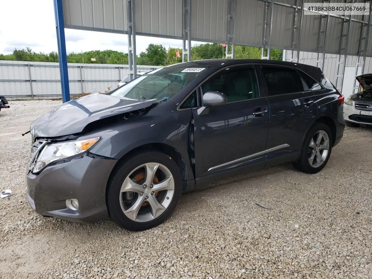 2012 Toyota Venza Le VIN: 4T3BK3BB4CU067669 Lot: 58464615