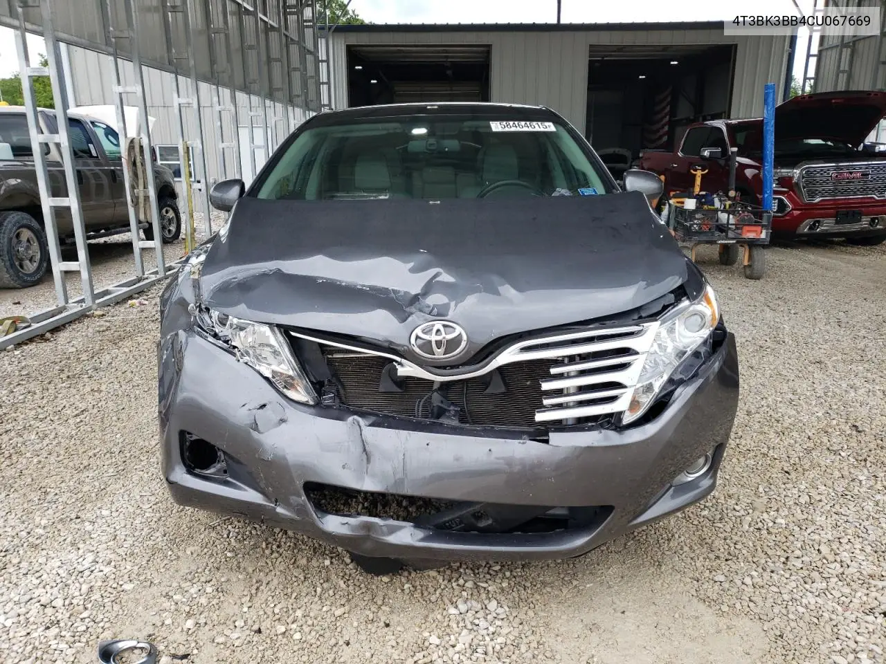 2012 Toyota Venza Le VIN: 4T3BK3BB4CU067669 Lot: 58464615