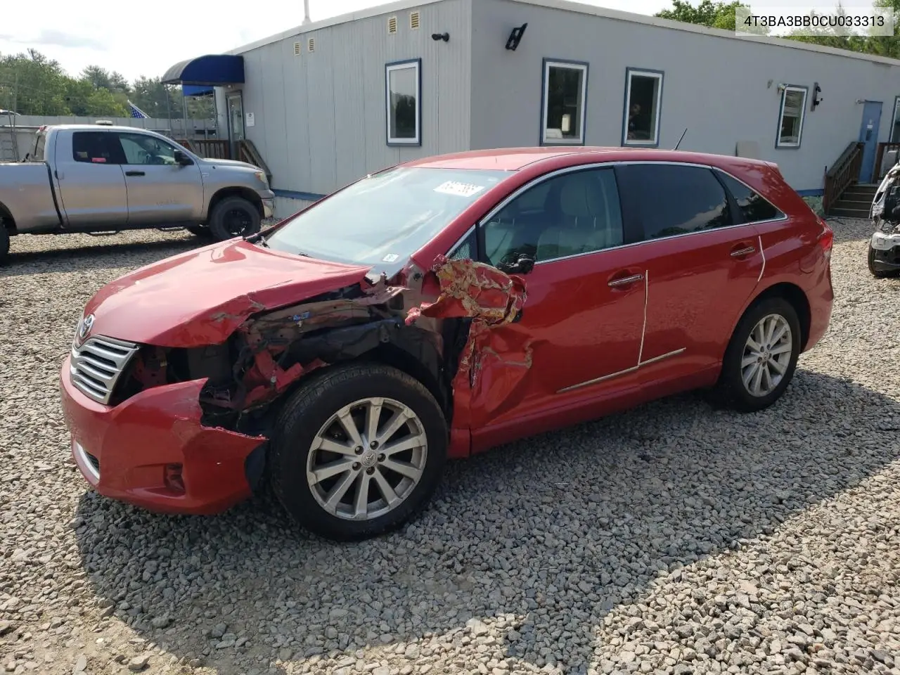 2012 Toyota Venza Le VIN: 4T3BA3BB0CU033313 Lot: 60477865