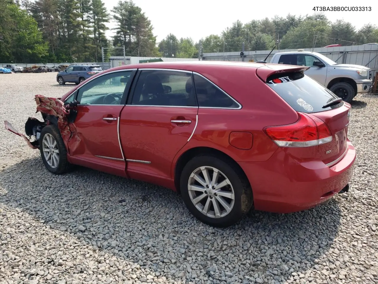 2012 Toyota Venza Le VIN: 4T3BA3BB0CU033313 Lot: 60477865