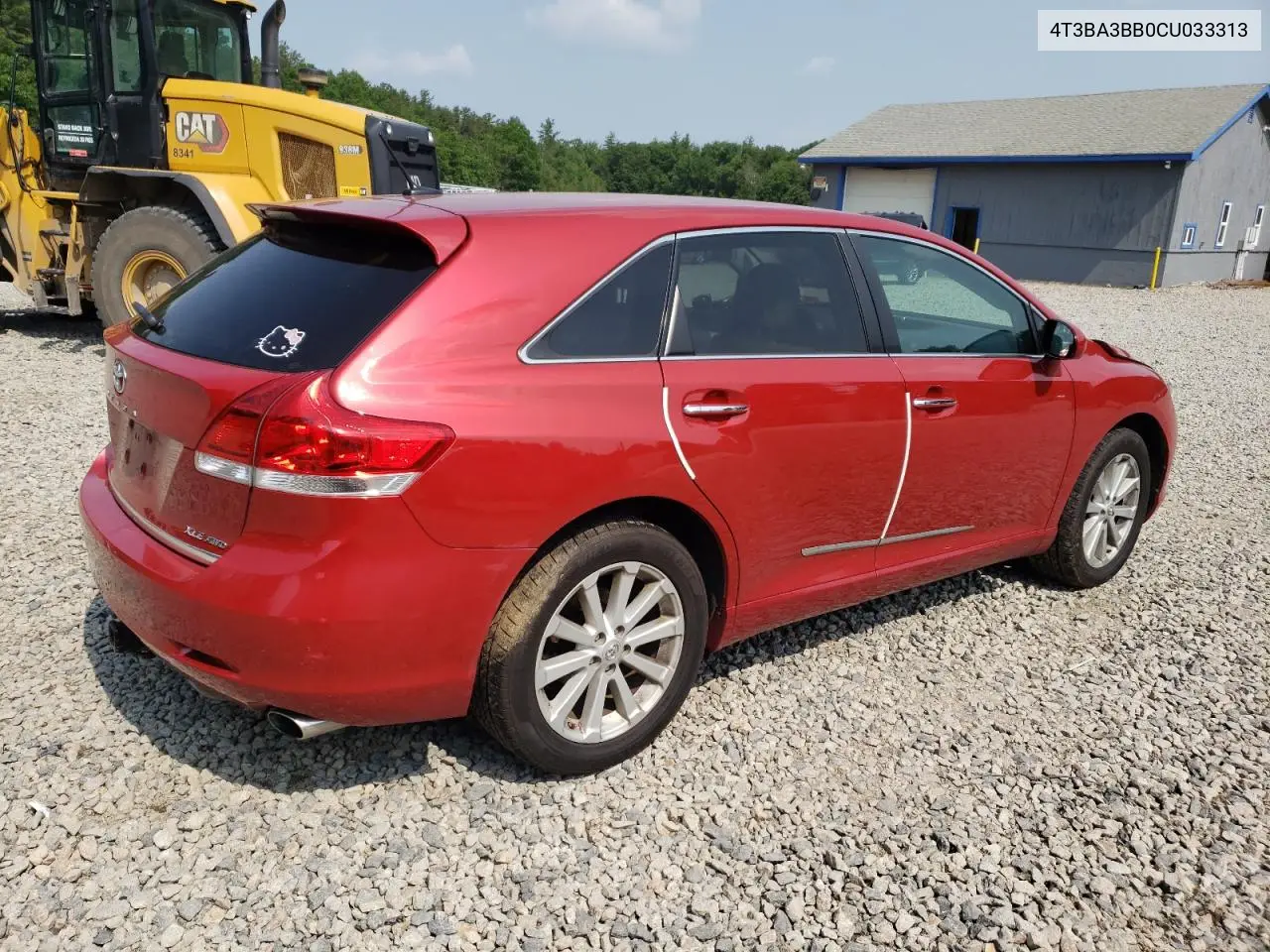 2012 Toyota Venza Le VIN: 4T3BA3BB0CU033313 Lot: 60477865