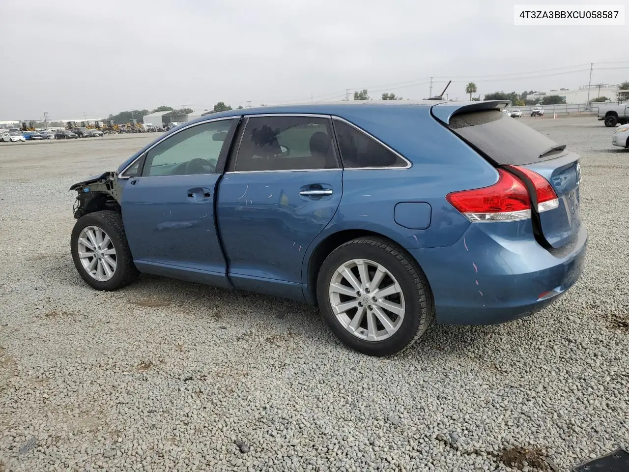 2012 Toyota Venza Le VIN: 4T3ZA3BBXCU058587 Lot: 62779015